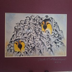 NWT - March of The Penguins by Jack E. Stiddard 5x7